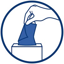 Utiliser un mouchoir à usage unique et le jeter